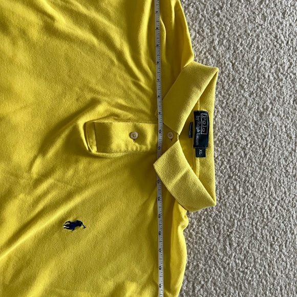 Polo by Ralph Lauren Bright Yellow Polo Shirt - Picture 4 of 5
